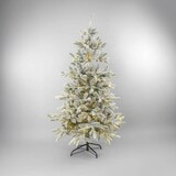thumbnail of Sapin de Noël artificiel lumineux enneigé blanc 250 LED 460 Branches 1m80 intérieur