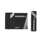 thumbnail of Pack 10 Pilas Aa (Lr6) Duracell Procell Id1500Ipx10 Alcalina (Zn/Mno2) 1.5V 3,016Mah