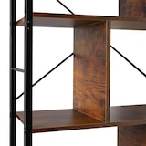 thumbnail of tectake Scaffale Charleston 75,5x30x155cm - industriale scuro - 404545
