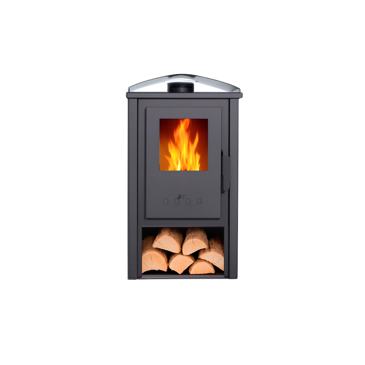 Estufa de leña AMINA 8,12 kW | Calienta hasta 150 m³ con alto rendimiento