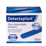 thumbnail of Blaues detektierbares elastisches Pflaster 19x72mm - 100St