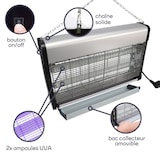 thumbnail of Destructeur D'insectes Electrique 30w Anti-moustiques 100m2 Silencieux Usage Non Intensif Perel