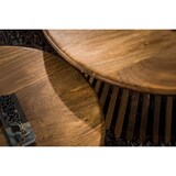 thumbnail of KAWOLA Couchtisch LANI Set 2-tlg. Mangoholz braun Fuß konisch
