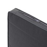 thumbnail of Décoshop26 - Salon de jardin pour balcon jardin lounge set sofa polyrotin noir coussin gris foncé 04_0003248