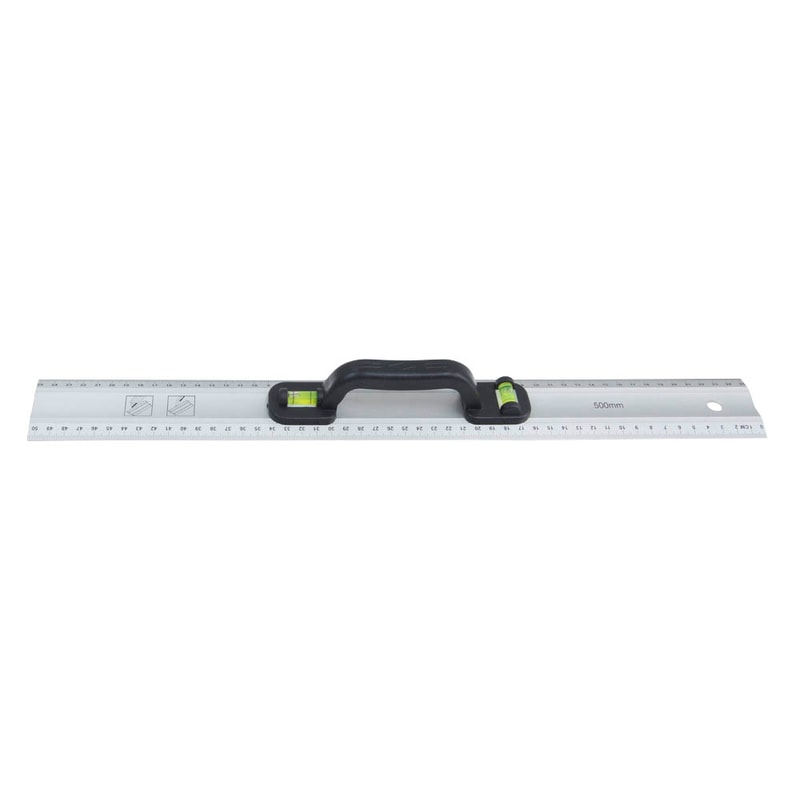 Werkzeyt Lineal 50,0 cm, silber