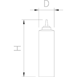 thumbnail of Garrafas de cozinha 50x190 mm
