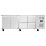 thumbnail of Polar 2-deurs, 4-laden, 476 liter positieve gekoelde tafel
