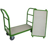 thumbnail of Profi Etagenwagen 250 kg 2 Etagen höhenverstellbar Plattformwagen Transportwagen Handwagen