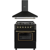 thumbnail of Solthermic Combo Pack Negro Rústico Cocina Eléctrica + Campana De 60