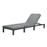 thumbnail of SVITA PEACH Gartenliege Sonnenliege Polsterauflage Klappbar Polyrattan Schwarz