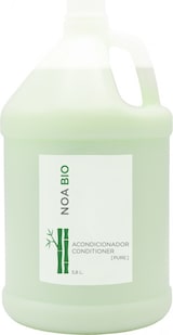 thumbnail of Noa Bio Conditioner Kanister 3.8L, hellgrünes Produkt, Aloe-Vera-Duft, halbtransparenter Behälter zur Füllstandskontrolle.