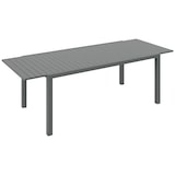 thumbnail of Mesa de jardín extensible mesa de comedor exterior mesa de terraza rectangular para 6 -8 personas con marco de aluminio carga 50 kg 180/240x94x73 cm