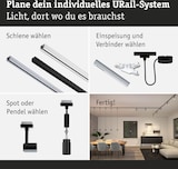 thumbnail of Paulmann URail Schienenspot Runa Einzelspot  GU10  max. 10W  dimmbar 230V Schwarz matt 95621