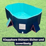 thumbnail of Starlyf Foldable Pool, Planschbecken, faltbarer Pool ohne Aufblasen, langlebig & robust, 600 Liter, 137cmx210cm