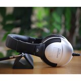 thumbnail of Auriculares con Cable, Cascos DJ de Diadema Cerrados, Headphones Over Ear, Control de Volumen UR29, Negro/Plata