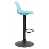 thumbnail of Lot de 2 tabourets de bar Kiel similicuir et coque en plastique Bleu