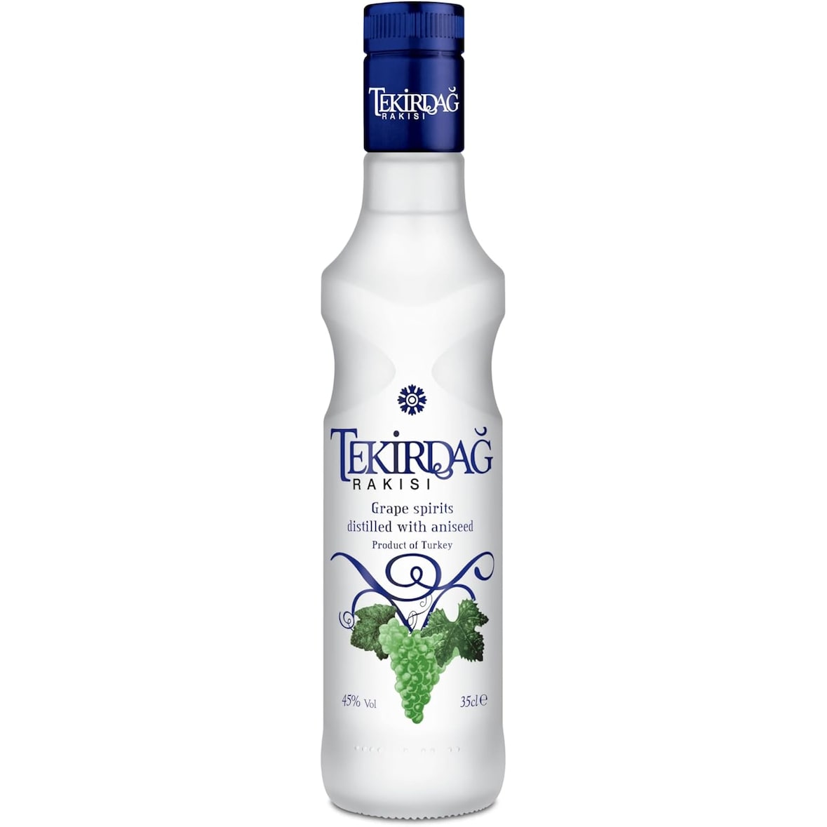 Tekirdag Rakisi -  Raki Turc - 100% Raisins Frais -  Goût Doux -  45% Vol - 35 CL