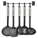 thumbnail of Küchenhelfer Set 6tlg aus Kunststoff und Edelstahl mit Hakenleiste 12047