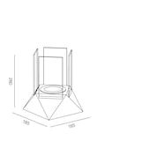 thumbnail of Tecno Air System - Tisch-Biokamine - Oslo - Schwarz
