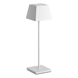 thumbnail of Lampada a led da tavolo Siesta bianca portatile e ricaricabile IP54