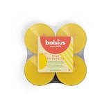 thumbnail of Bolsius candela 8 pezzi Maxilight  2,5cm altezza, 5cm diametro profumato CITRONELLA, Tempo di bruciatura singola candela: 8 ore, 103625221832