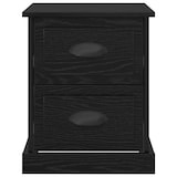thumbnail of vidaXL Nachttisch 2 pcs Schwarz Eichen-Optik 39 x 39 x 47.5 cm
