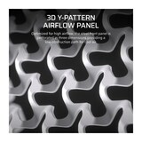 thumbnail of Boîtier Pc - Corsair - Série Frame 4000d - Moyen-tour - Blanc