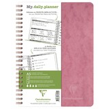 thumbnail of Clairefontaine 5x Age Bag, My.daily.planner, Spiralbuch A5, 250 abtrennbare Seiten (125 Blatt) 90g - Antikrosa 782396C