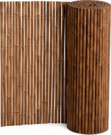 thumbnail of Arella in Bamboo Carbonizzato Ø 20-30 mm Recinzione Frangivista Premium da Giardino e Balcone Piscina Schermo Privacy 150 x 250 Cm Marrone Scuro