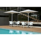 thumbnail of garbar CORSICA Guarda-Sol Exterior 200x200 Branco (suporte não incluído)