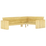 thumbnail of Helloshop26 - Panca da giardino mobili da esterno per patio angolo da giardino 239 cm legno di pino impregnato 02_0011125