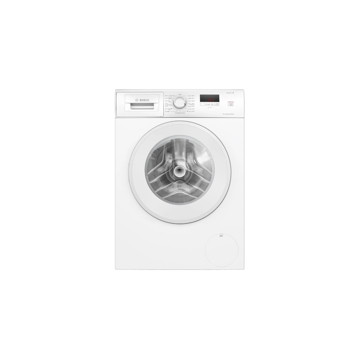 BOSCH Lave-linge Frontal 8kg 1200 Tours/min WGE03207FR