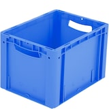 thumbnail of Bacs gerbables norme Europe, série XL L400 mm x l300 mm x H270 mm bleu