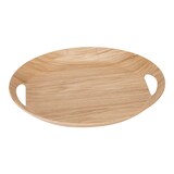 thumbnail of Plateau ovale 46x41 cm naturel -  Marron Ovale Bois Table Passion 46.00x41.00 cm