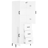thumbnail of Helloshop26 - Buffet Sideboard Kommode Kleiderschrank Aufbewahrungsmöbel Organizer Küche Wohnzimmer Lounge hoch 69,5 x 34 x 180 cm 02_0032584