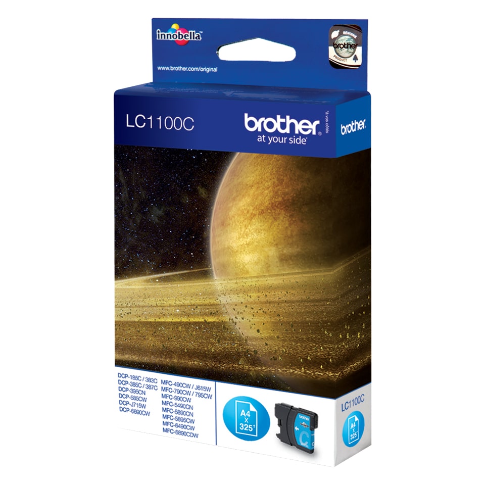 Brother Cartuccia d'inchiostro originale Brother Lc-1100C/ Ciano