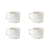 thumbnail of Excelsa set de 4 tazas de té Nordic de stoneware 21 cl blanco