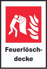 thumbnail of Feuerlöschdecke Schild A0 (841x1189mm)