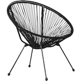 thumbnail of tectake Ensemble table et chaises de jardin Santana - noir - 404410