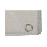 thumbnail of Gewebeplane Abdeckplane Schutzplane  8 x 12m weiß reißfest wasserdicht 150g/m2