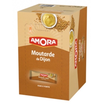 Moutarde de Dijon Amora 350 x 5ml/Boîte 3 boîtes