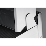 thumbnail of Stalgast Edelstahl Elektro-Griddleplatte als Tischgerät mit Deckel, 800x700 mm, ½ glatte/½ gerillte Grillfläche, Serie 700 ND