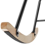 thumbnail of tectake Fauteuil à bascule TORVE rembourré au tissu bouclé - beige - 405847