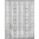 thumbnail of Tenda doccia bagno in peva domino grigia - 180x200 cm