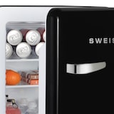 thumbnail of SWEISS Retro mini koelkast 31 L – zwart