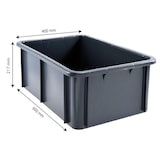 thumbnail of GILAC Bac renforcé 600 x 400 - 35 L - Blanc G119821