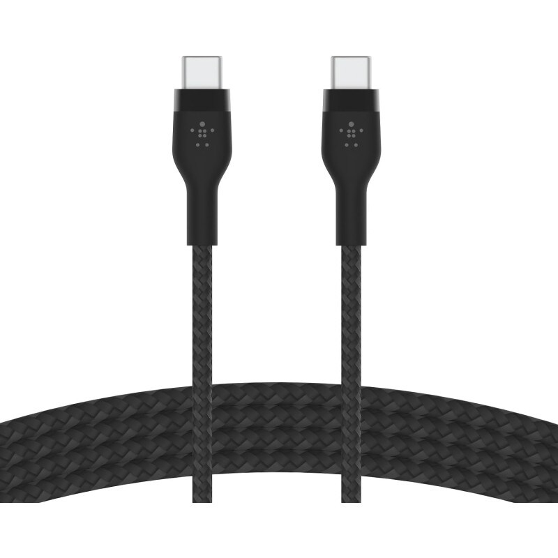 Belkin BOOST↑CHARGE PRO Flex USB Kabel 2 m USB 2.0 USB C Schwarz