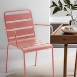 thumbnail of Poltrona in metallo argentato