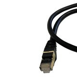 thumbnail of CAT7 Patchkabel Netzwerkkabel schwarz 5m rund