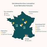 thumbnail of Mug Nomade Bleu clair -  35.00 cl Rond Bio-composite Bini 8.00x8.00 cm